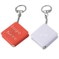 Square Tape Measures With Keychain